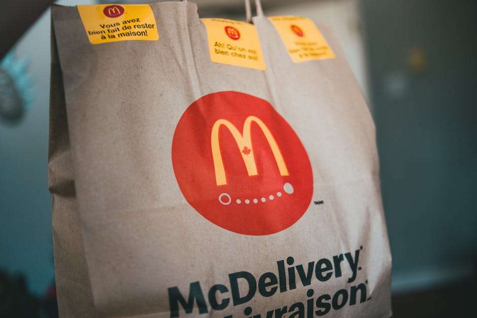 torba McDelivery gotowa do odbioru przez kuriera